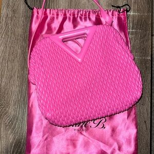 Diane B Milano pink purse